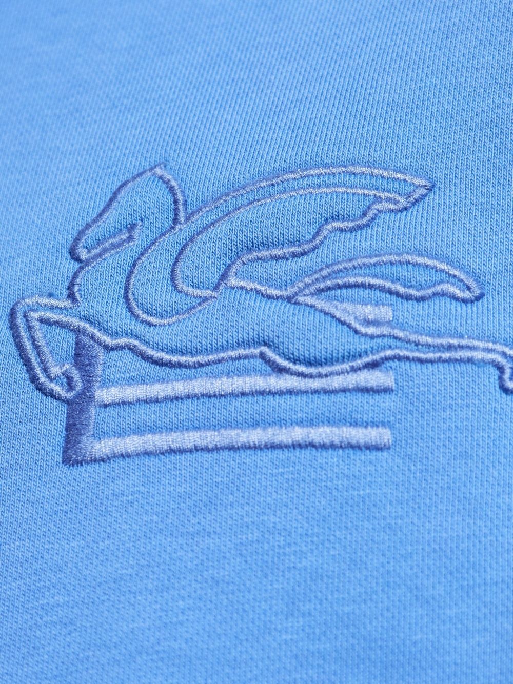 logo-embroidered hoodie - 5
