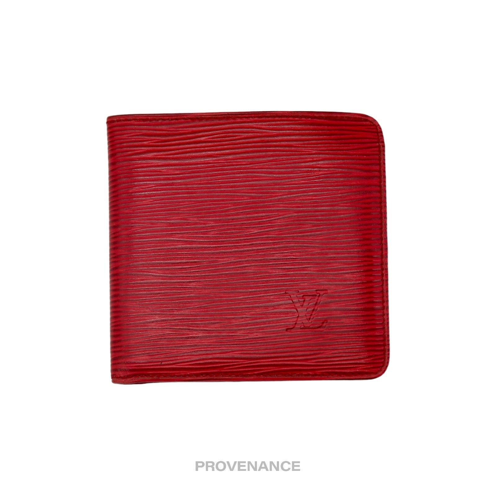 Louis Vuitton MALLETIER Marco Wallet - Red Epi Leather - 2
