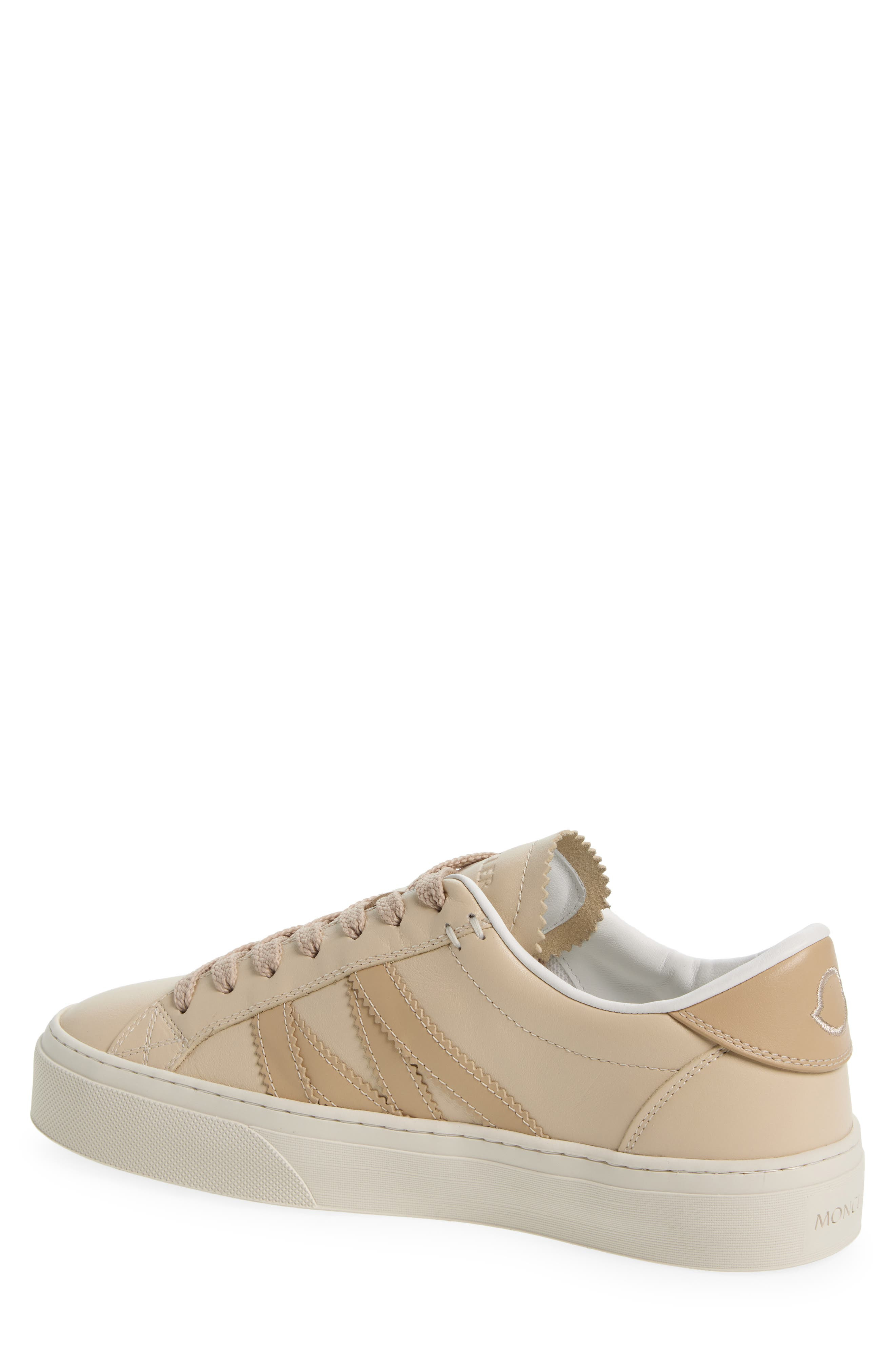 Moncler Monaco 2 Sneaker in Sand Beige at Nordstrom - 2