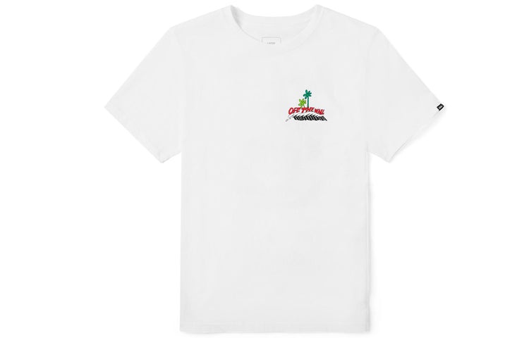 Men's Vans Asian Artist Crossover Series Printing Short Sleeve White VN0A4RAYWHT - 2