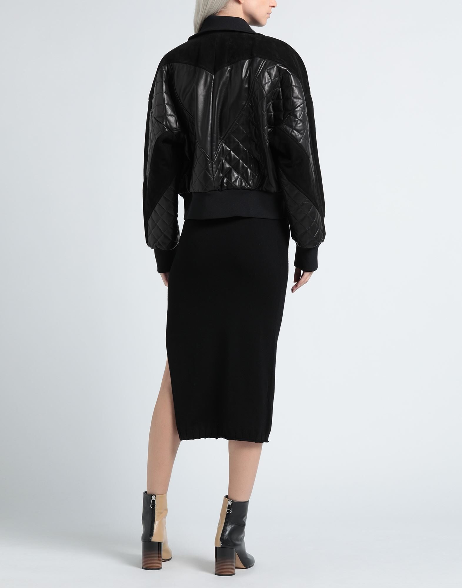 Black Women's Bomber - 4