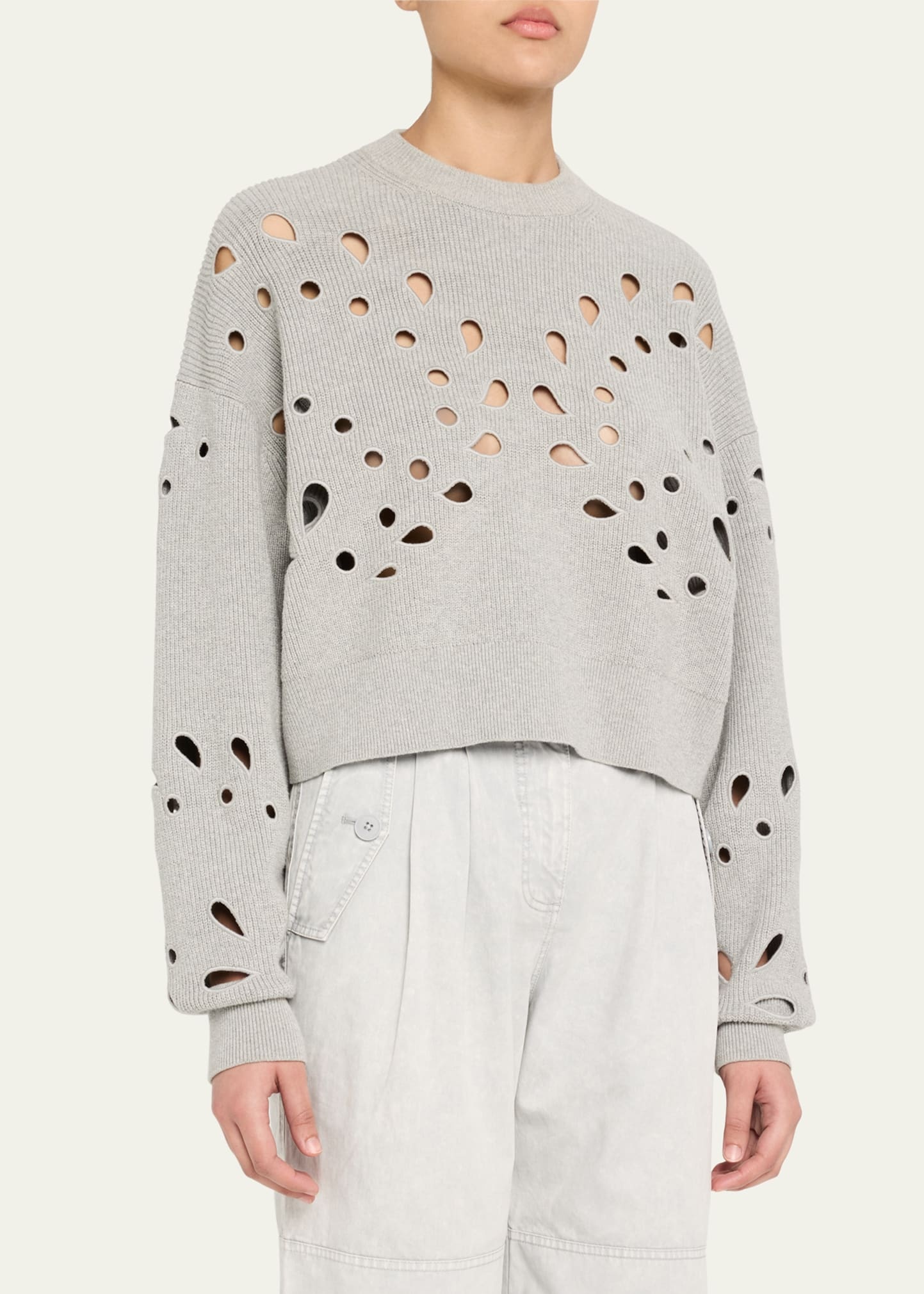 Vanessa Cutout Pullover Sweater - 4