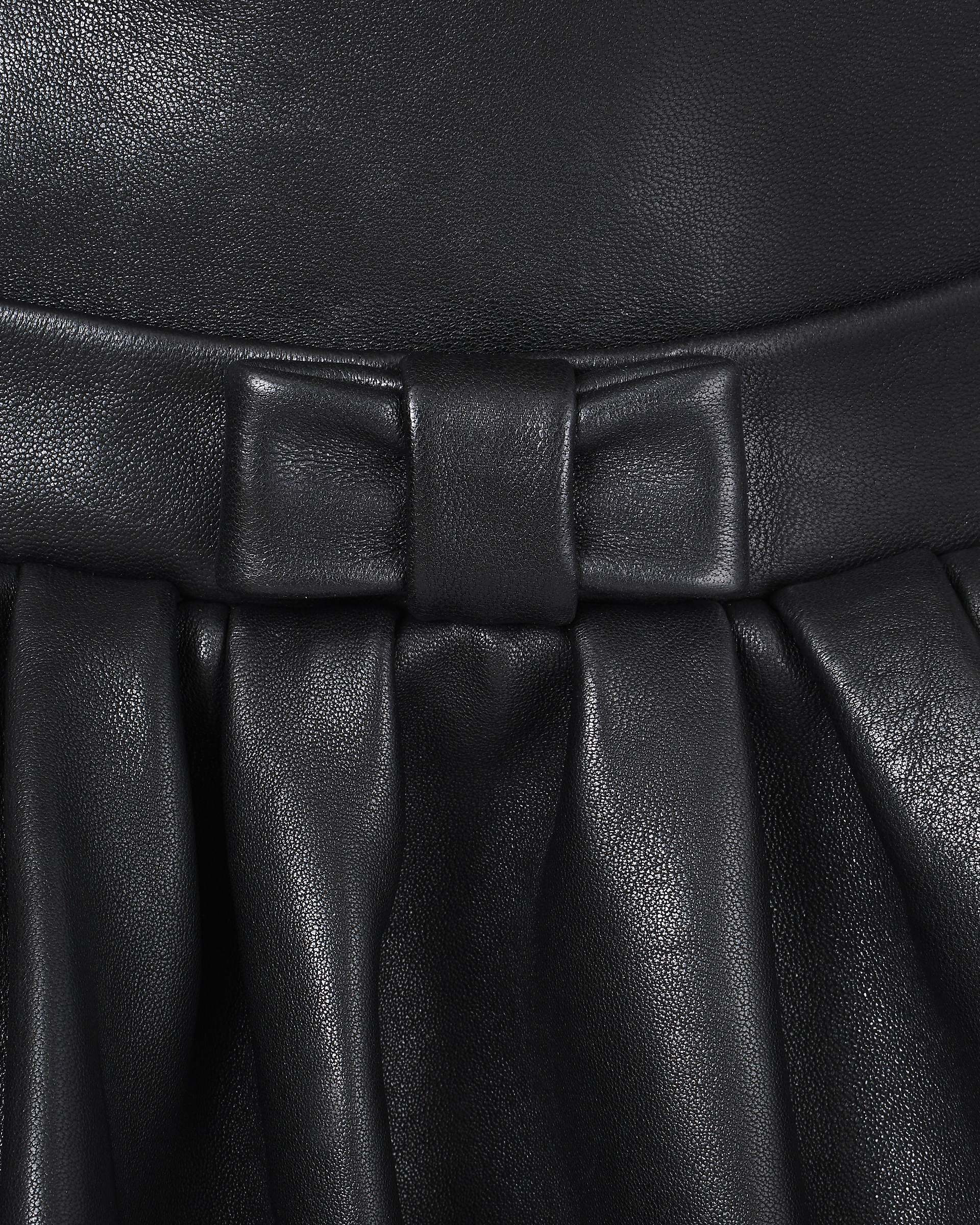 THE LEATHER BUBBLE DRESS - 6