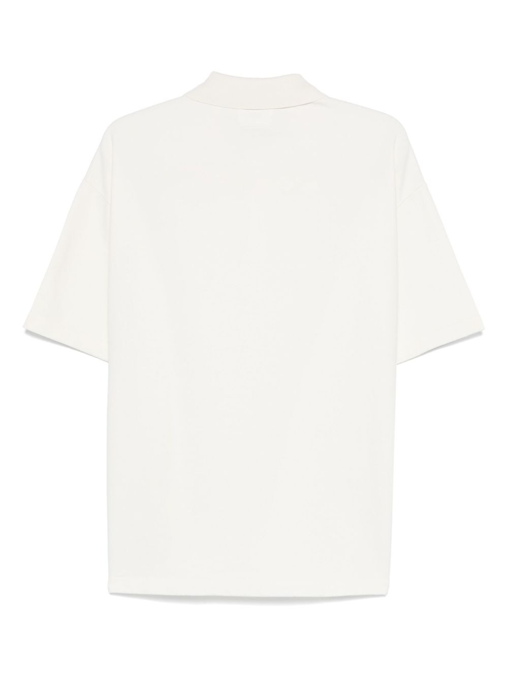 micro pattern jacquard polo shirt - 2