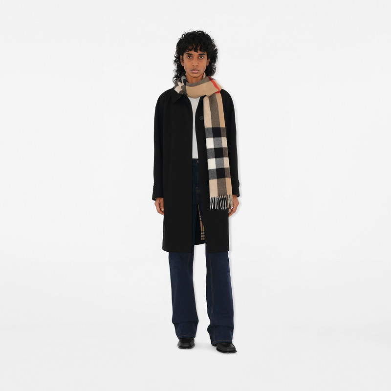 Check Cashmere Scarf 3
