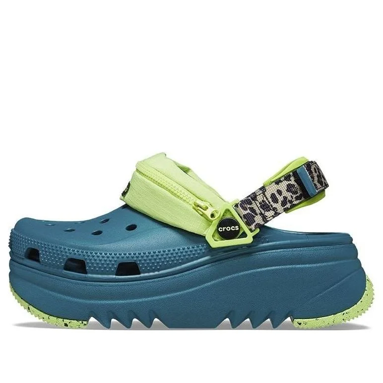 Crocs Hiker Xscape Animal Print Clog 'Teal Green' 208605-9DB - 1