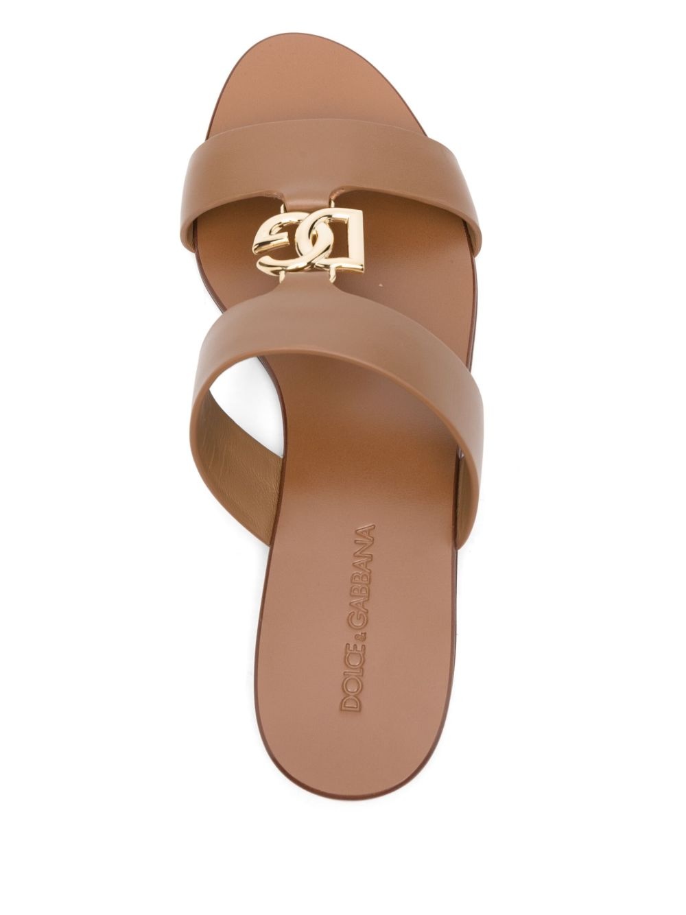 leather slides - 4