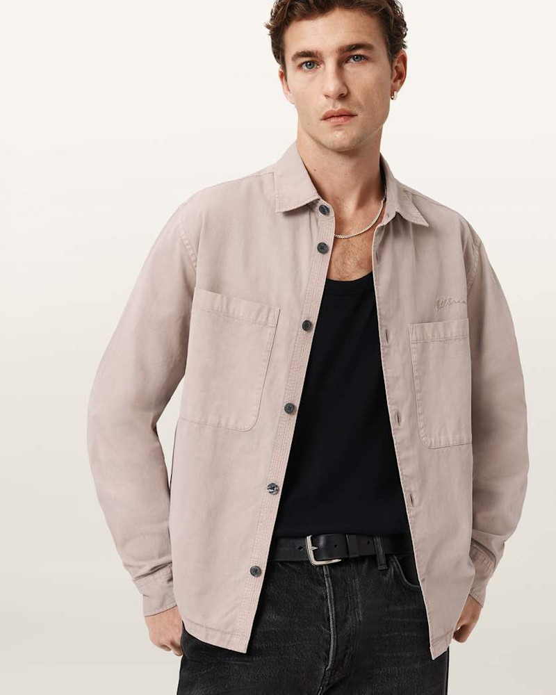 ALLSAINTS ROHDI LONG SLEEVE OVERSHIRT outlook