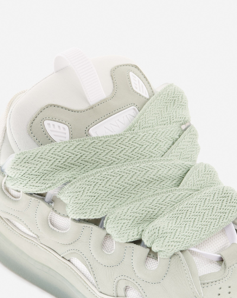 LEATHER CURB SNEAKERS 6