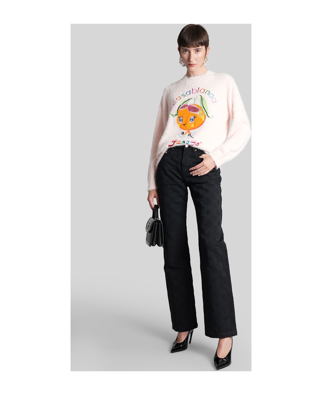 Knitwear In Rose-pink Polyester - 2