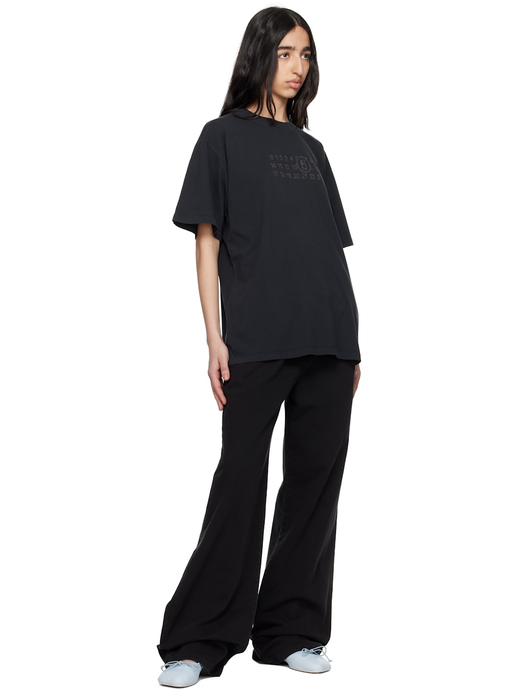 Black Basic Jersey T-shirt - 4