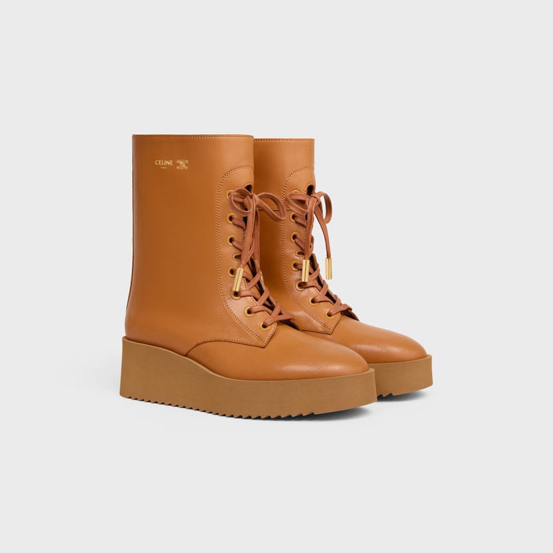AUSTIN LACE-UP BOOT IN SHINY CALFSKIN 2