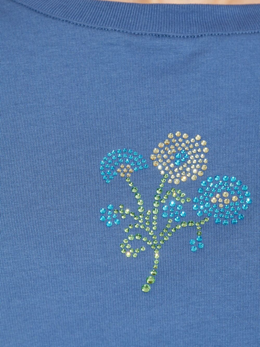 logo-embroidered T-shirt - 5