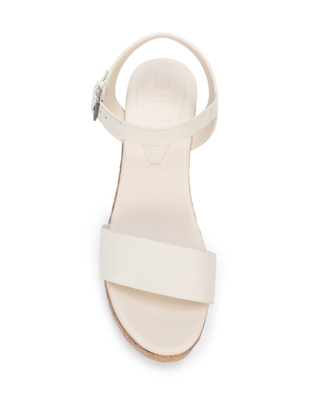 open toe platform sandals - 4