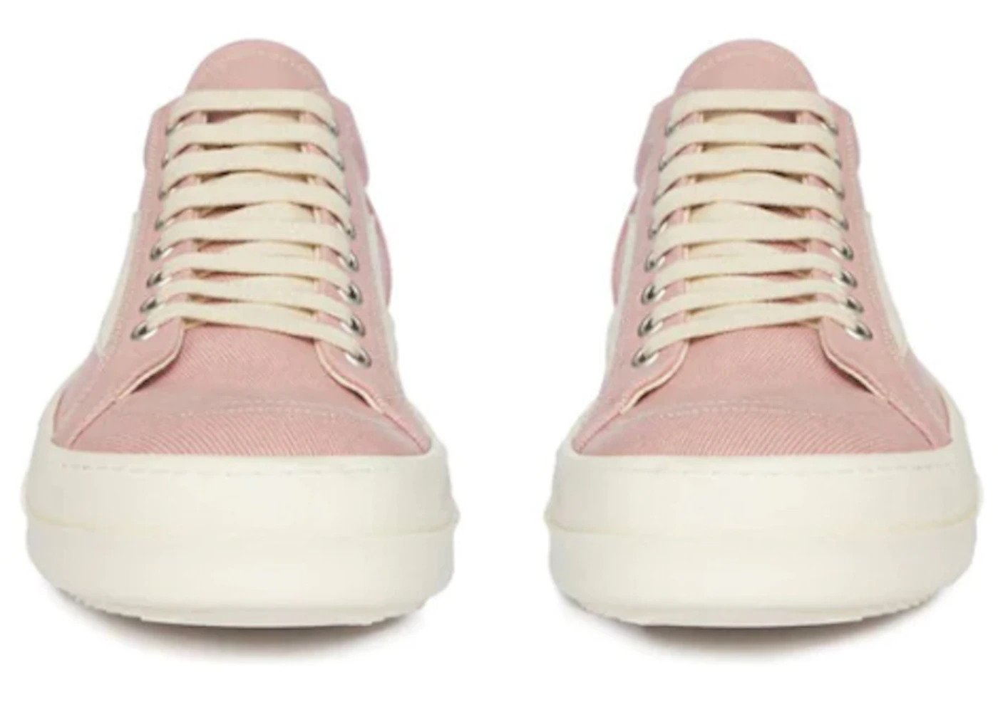 Rick Owens DRKSHDW EDFU Vintage Sneakers Faded Pnk Pearl Milk - 2