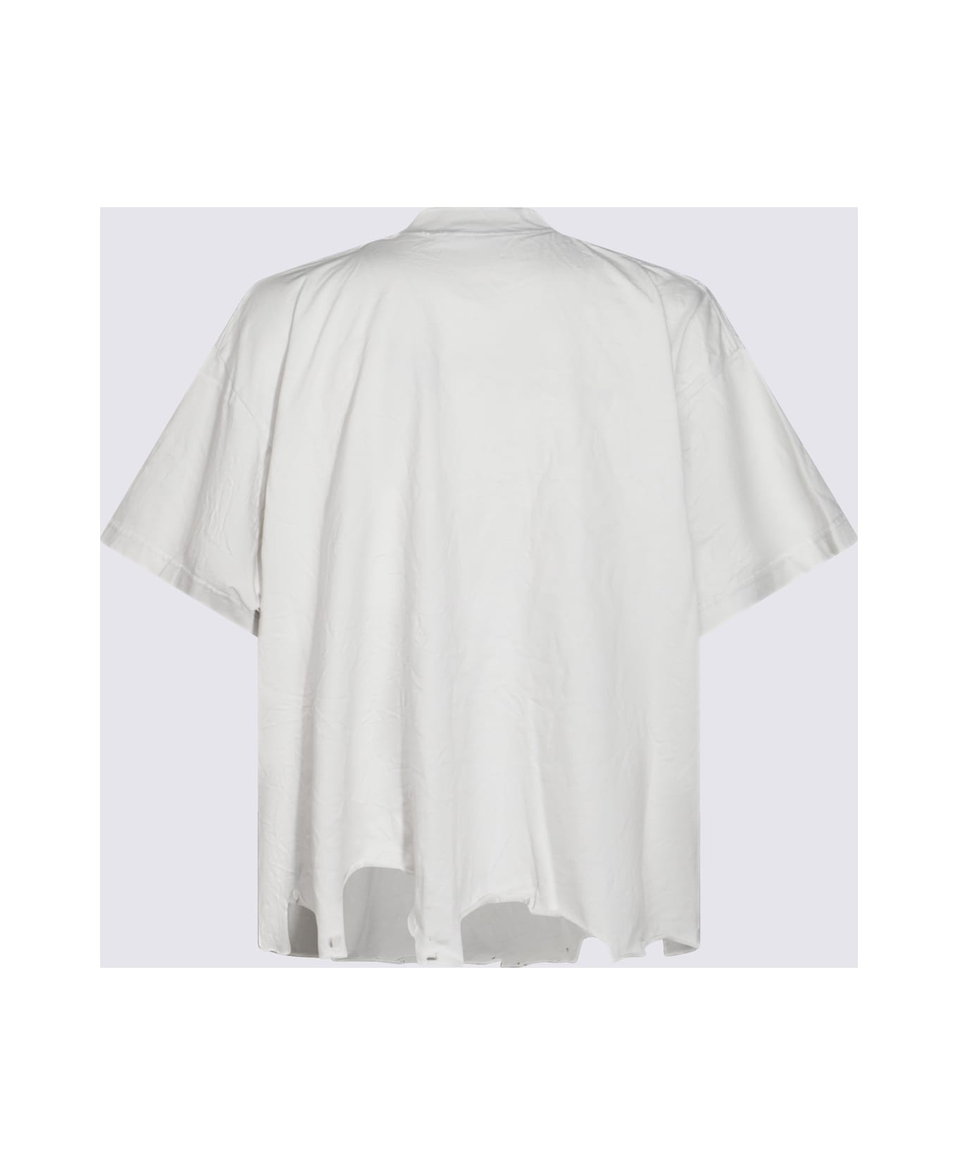 White Cotton T-shirt - 2