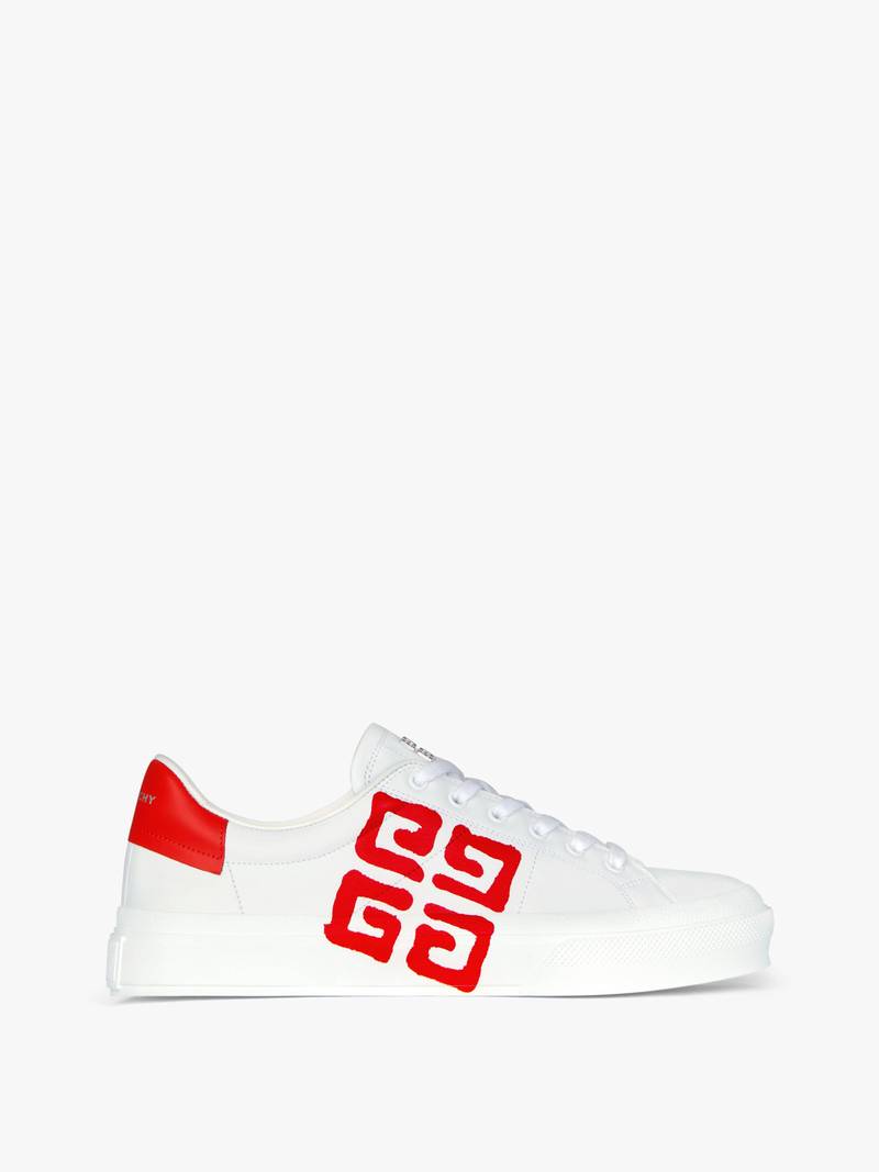 CITY SPORT SNEAKERS IN LEATHER - 1