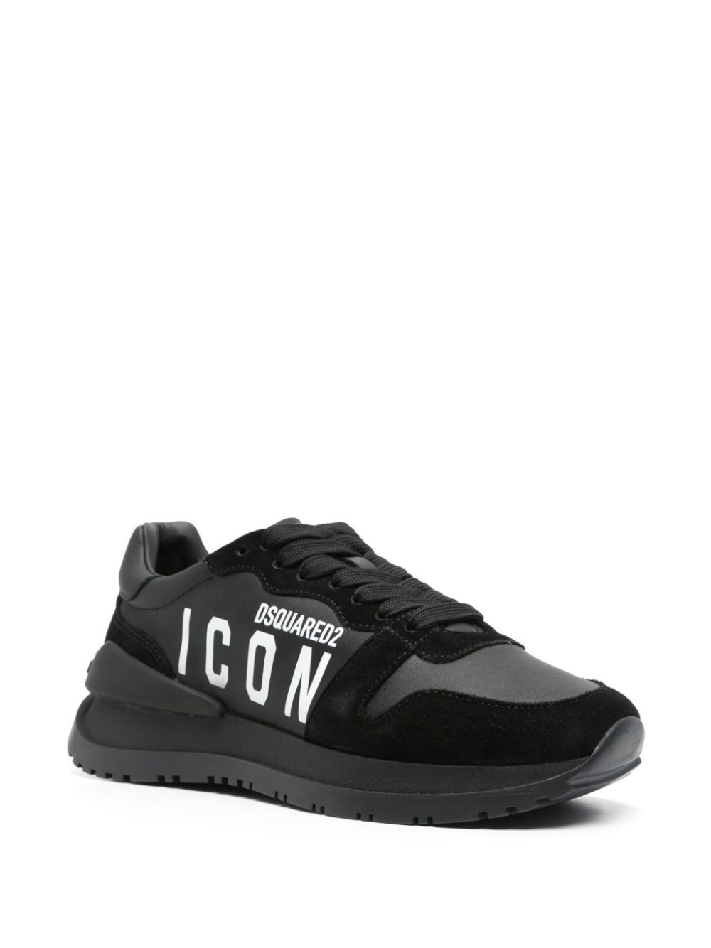 logo-print sneakers - 2