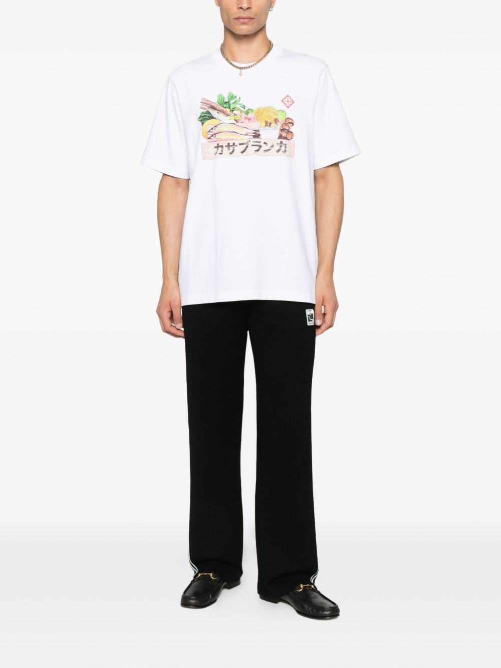 graphic-print cotton T-shirt - 2