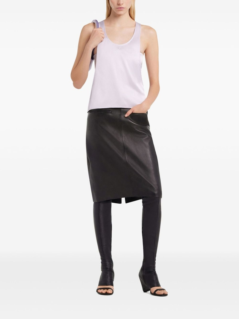 courrèges Infinity tank top outlook