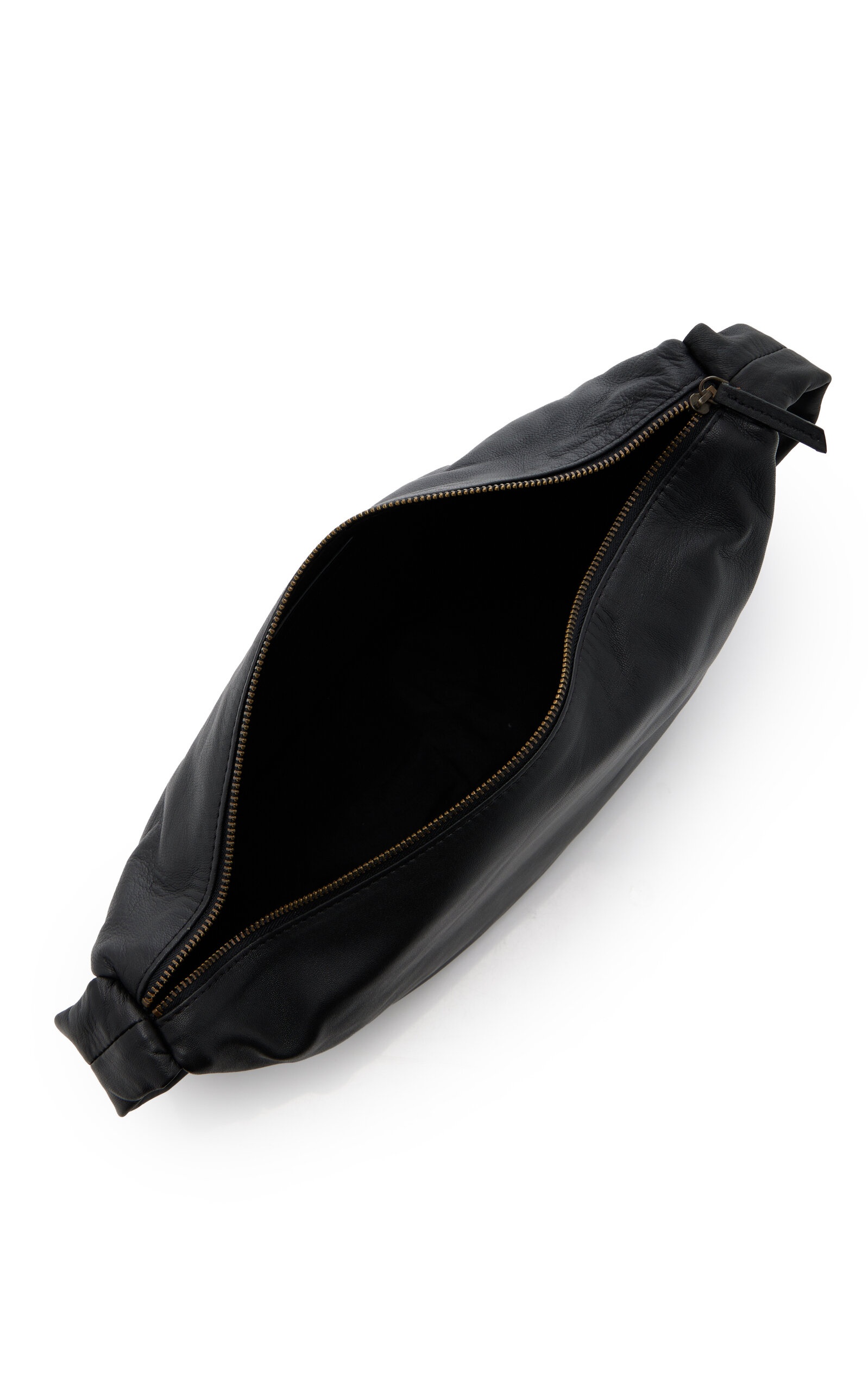 Crescent Leather Bag black - 6