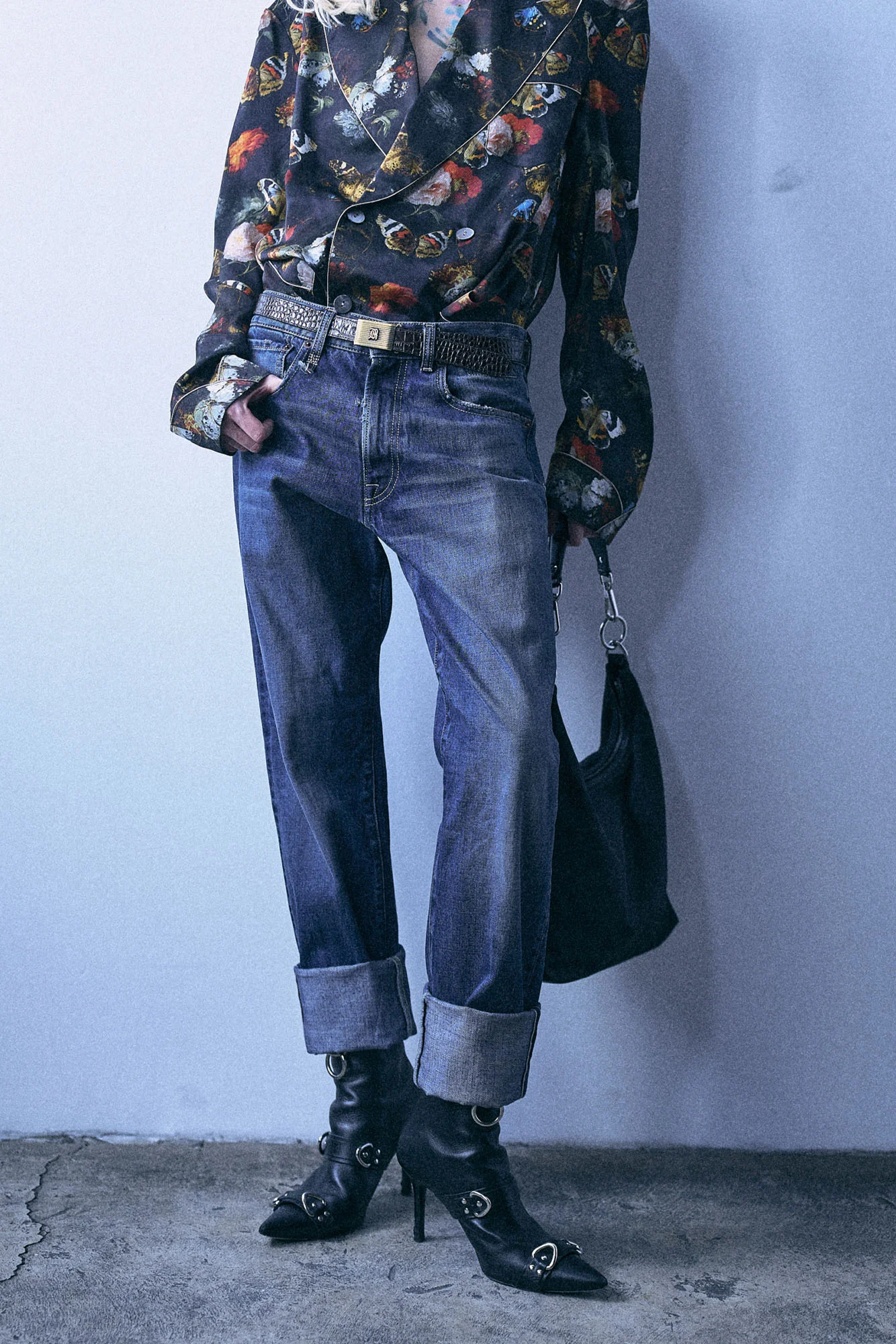 Cuffed Boyfriend Jean - 1