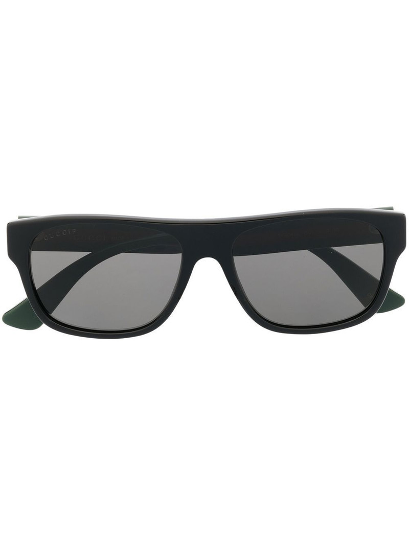 rectangular frame sunglasses 1