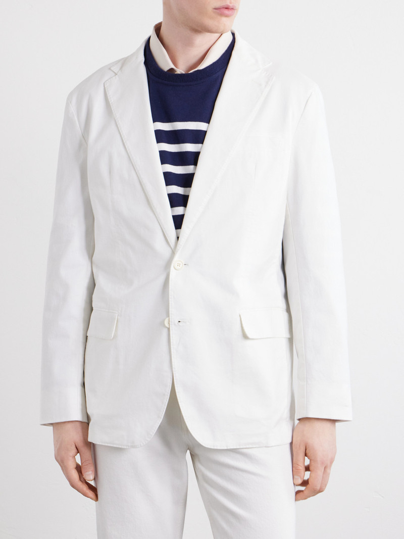 Cotton-Blend Blazer 3