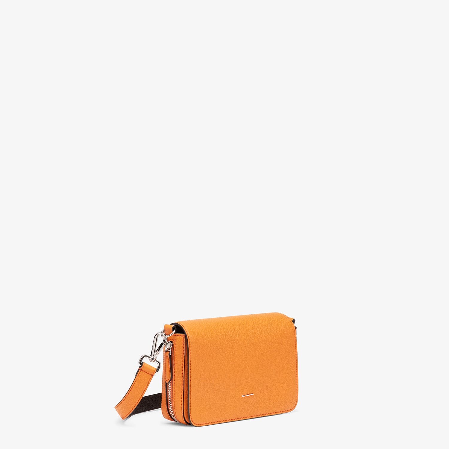 Orange leather bag - 2