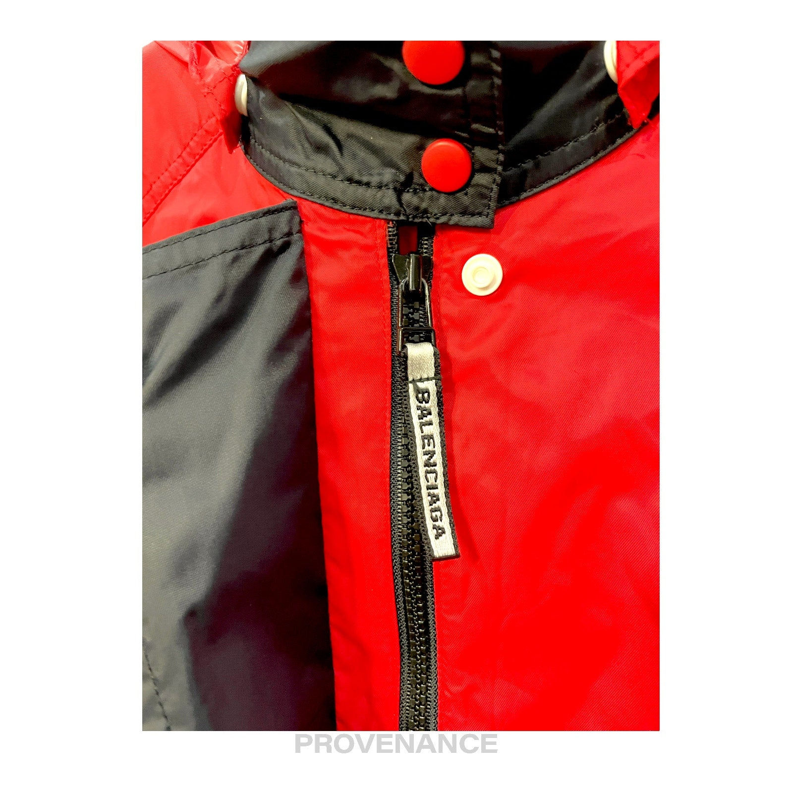 Balenciaga Golf Wind Breaker Jacket - Red - 4
