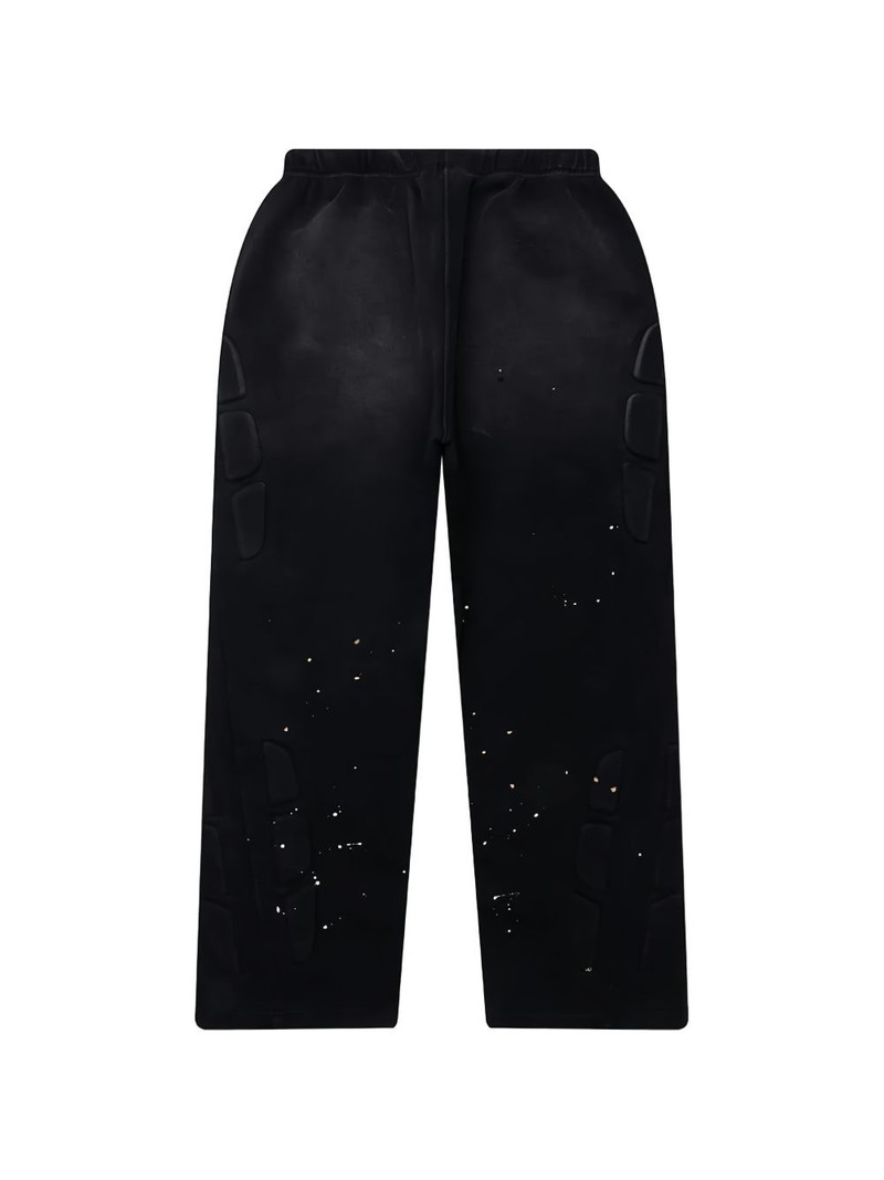 SATOSHI NAKAMOTO padded-detail sweatpants outlook