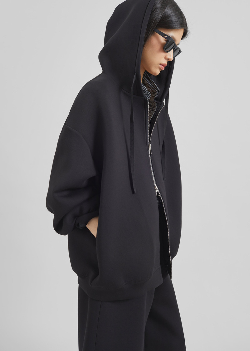 Rian Oversized Hoodie - Black 6