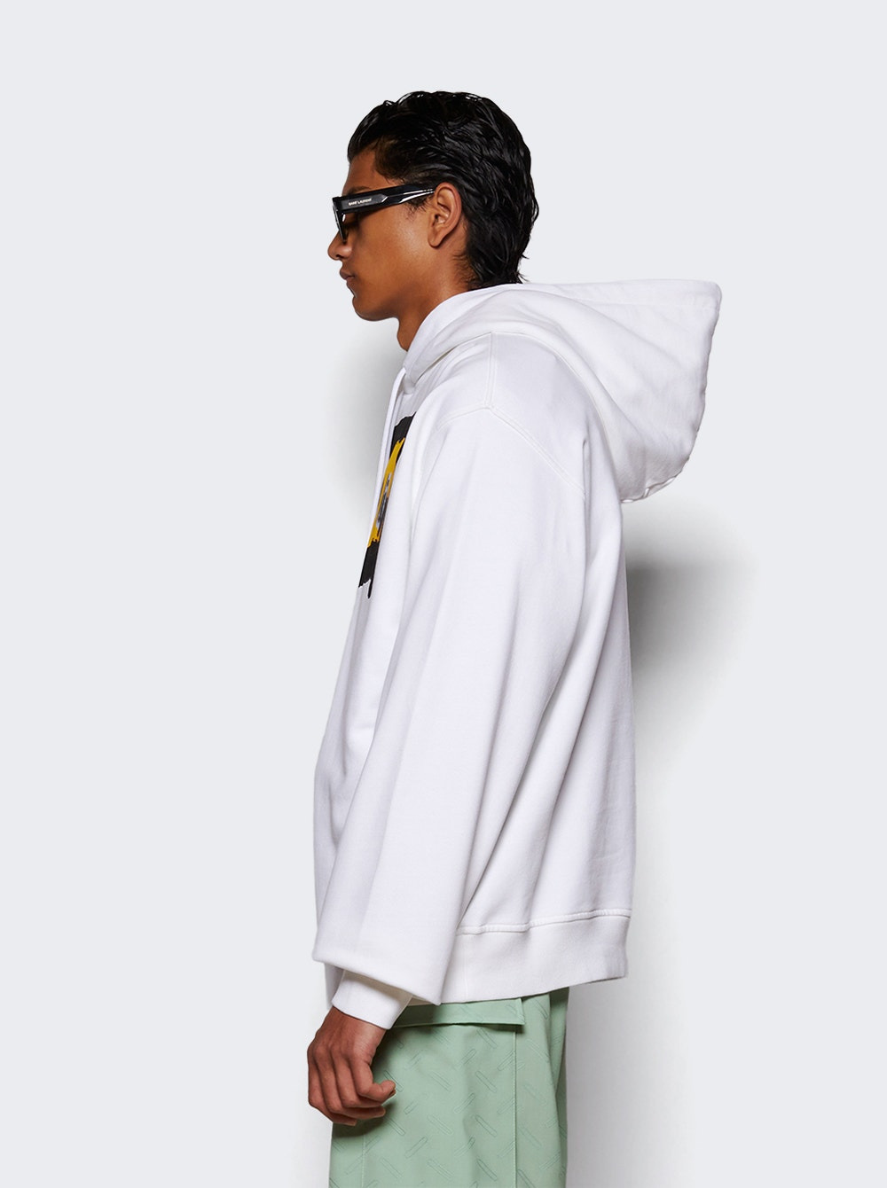 Painted Hoodie Lily White - 3