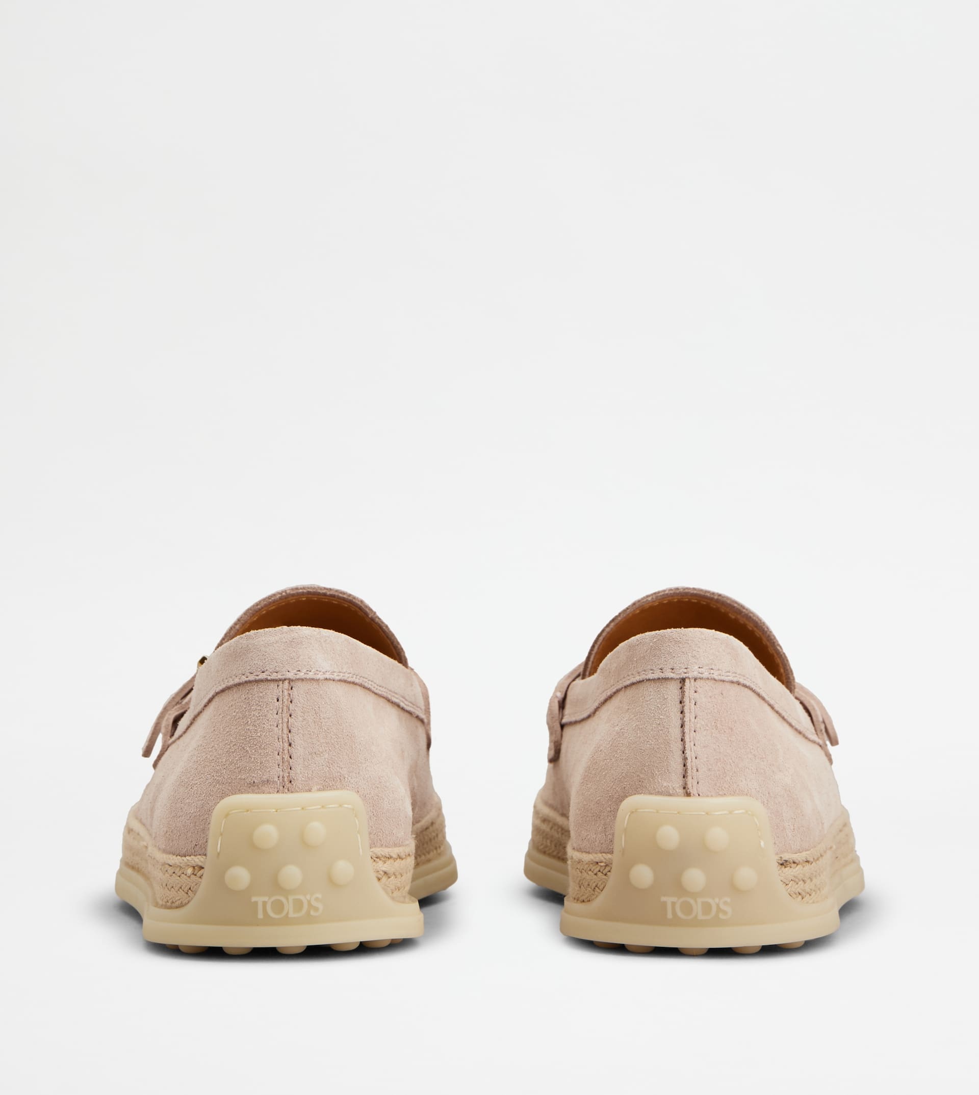 LOAFERS IN SUEDE - PINK - 3