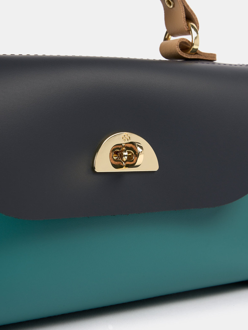 The Mini Daisy - North Sea, Navy & Iced Coffee 6