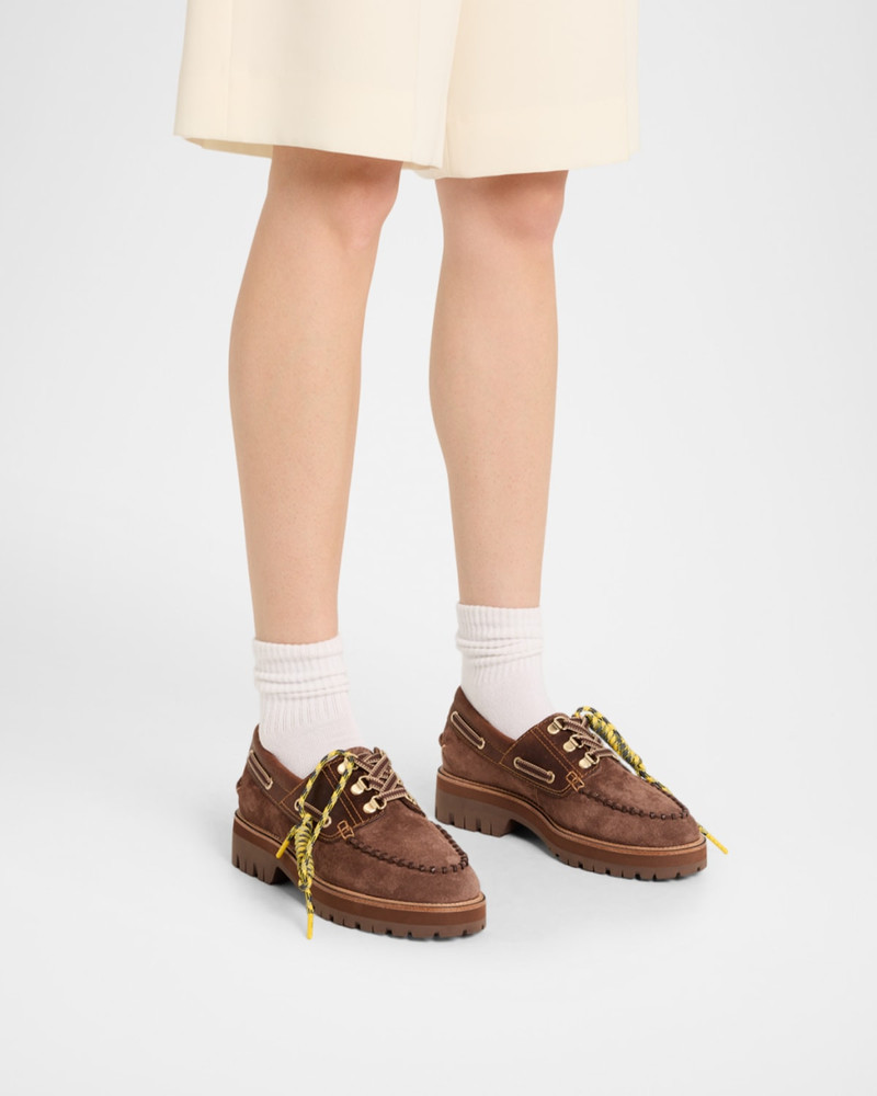 rag & bone Cameron Suede Boat Shoes outlook