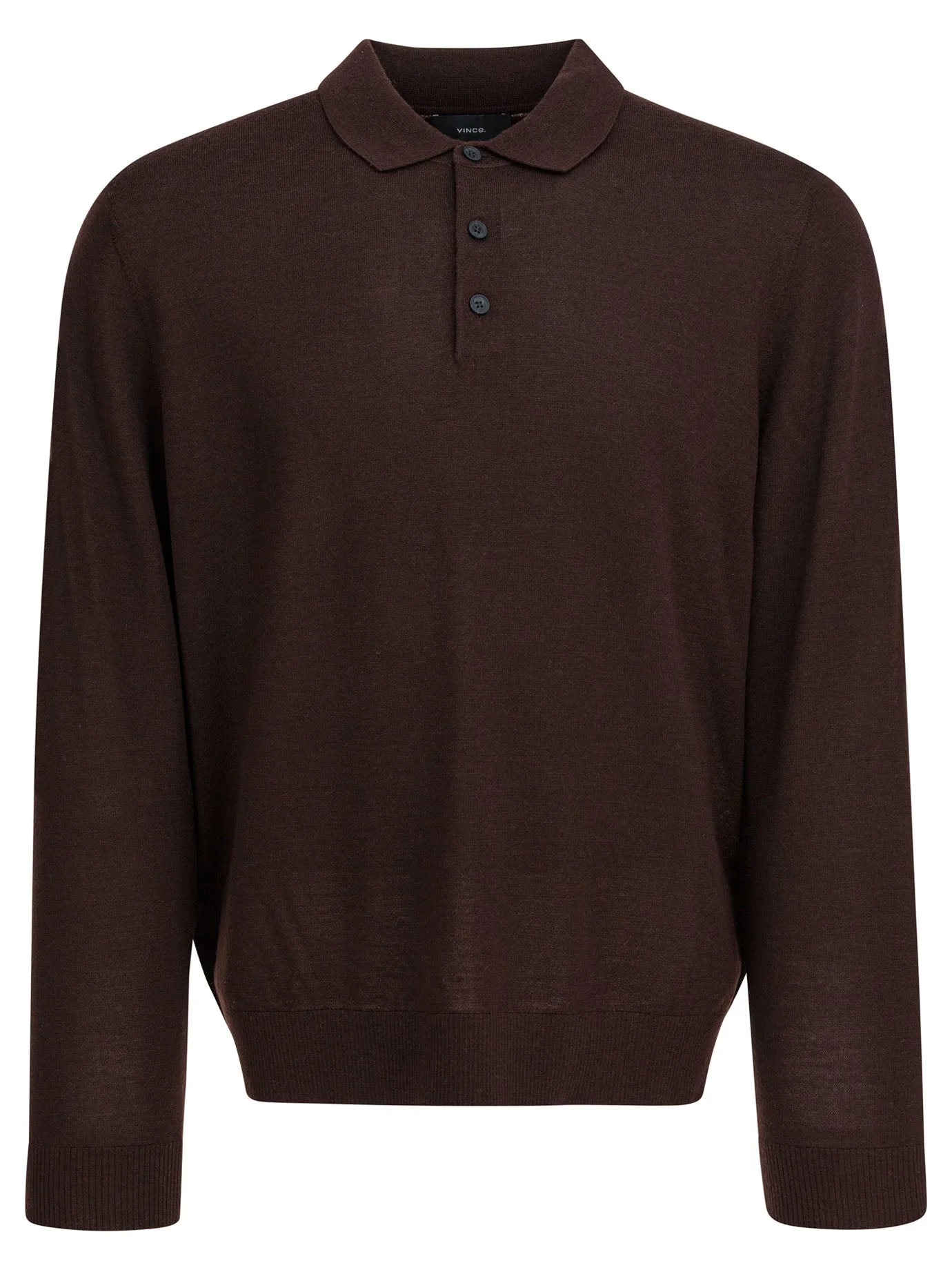 Vince Merino Wool Polo Shirt - 1