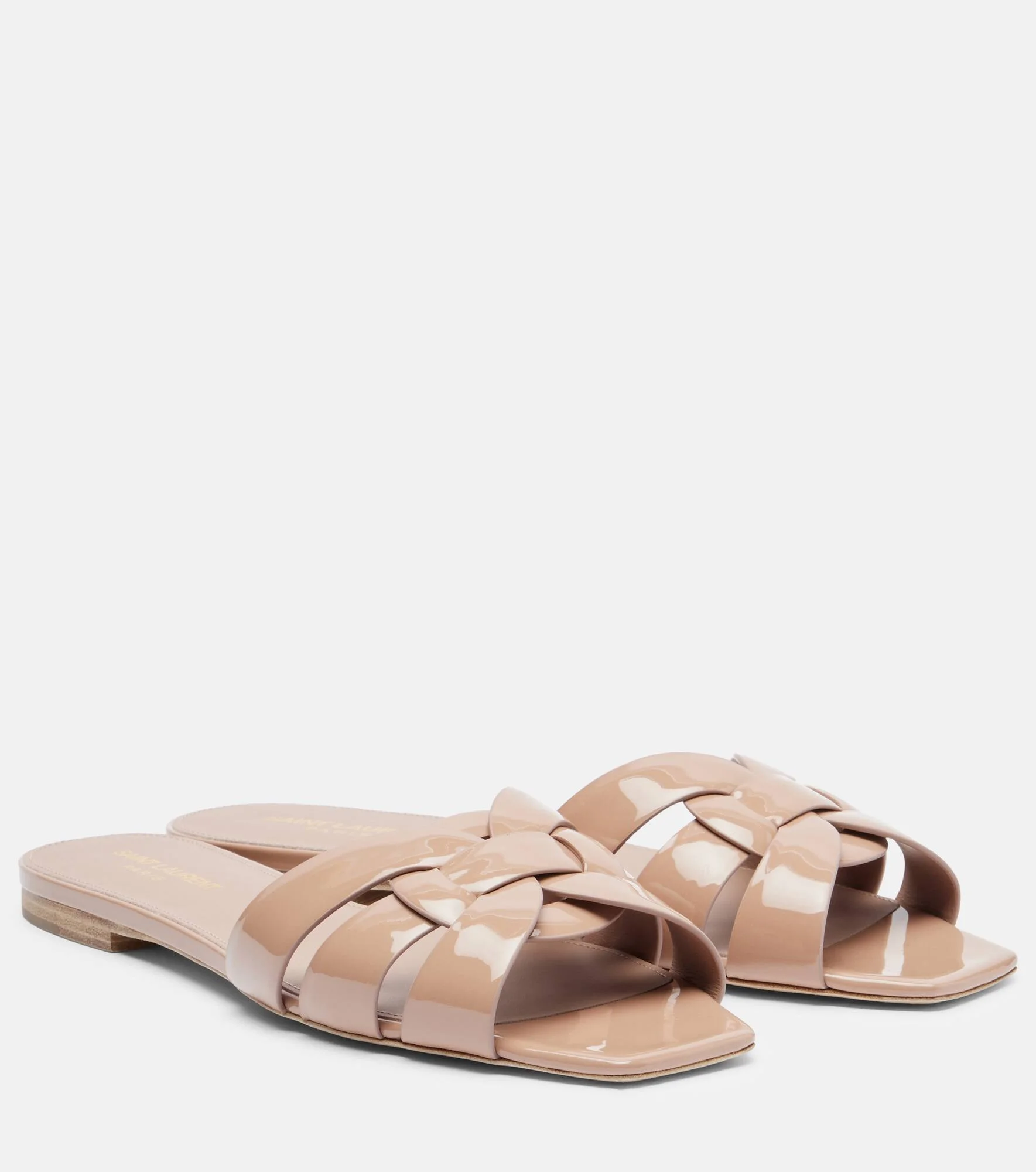 Patent leather sandals - 1