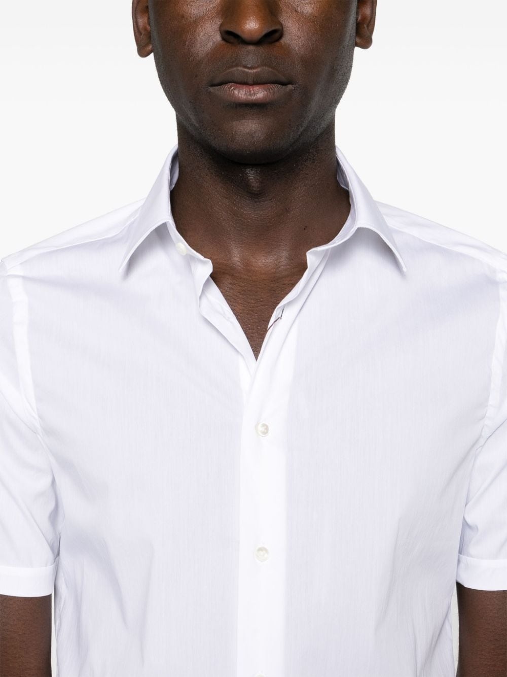 classic-collar short-sleeve shirt - 5