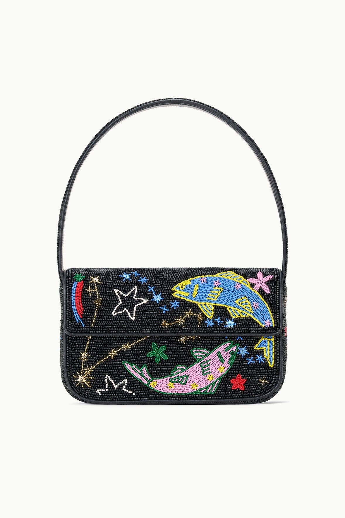 STAUD TOMMY BEADED BAG PISCES - 1