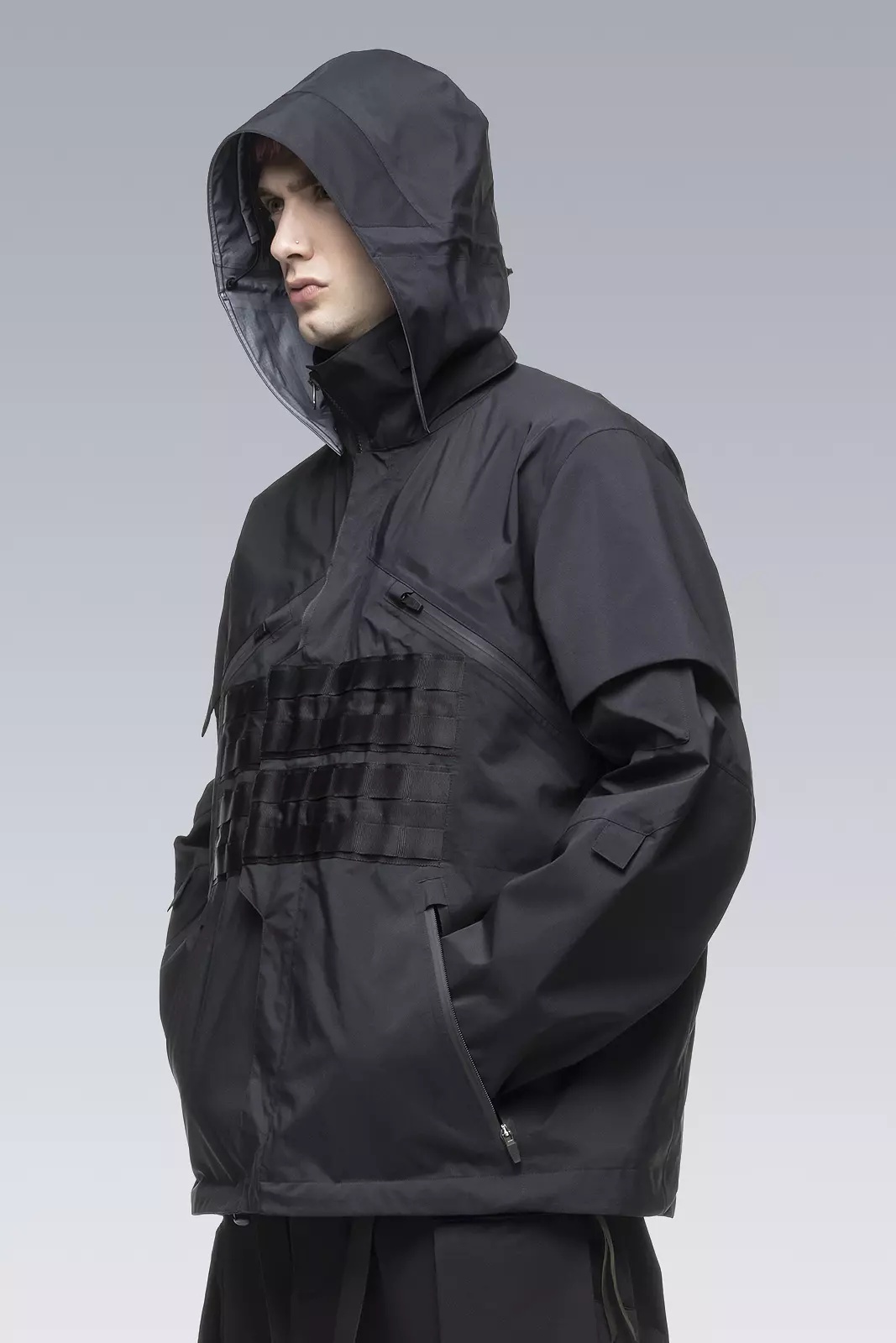 J1WTS-GT 3L Gore-Tex Pro Interops Jacket RAF Green/Black - 8