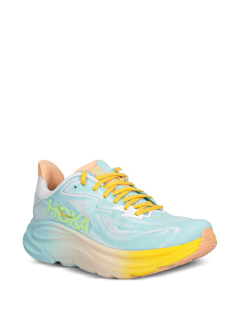 HOKA gradient-sole sneakers outlook