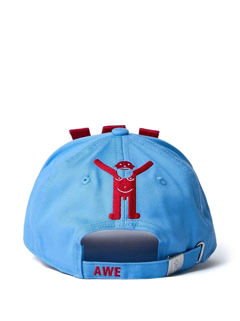 Walter Van Beirendonck logo-patch cap outlook