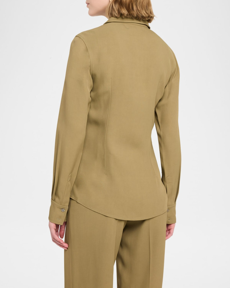 Fitted Button-Down Shirt 3