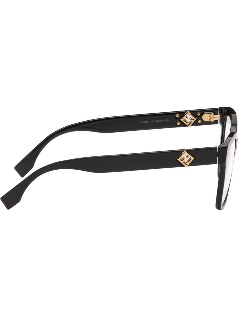 FENDI Black FF Diamonds Glasses outlook