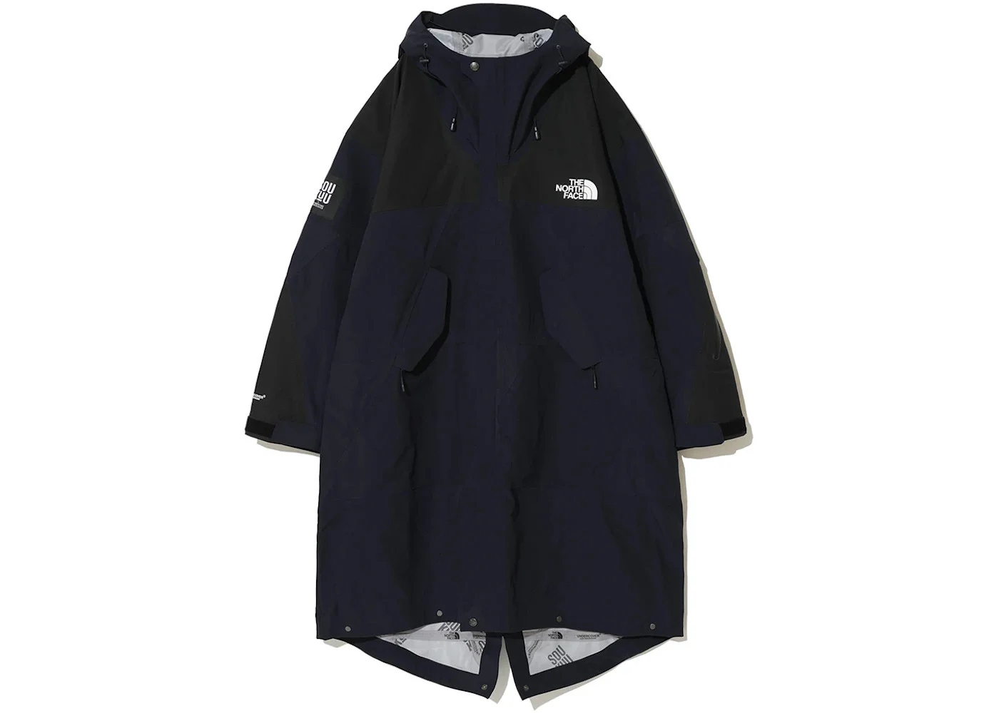 The North Face x Undercover Soukuu Geodesic Shell Jacket TNF Black/Aviator Navy - 1