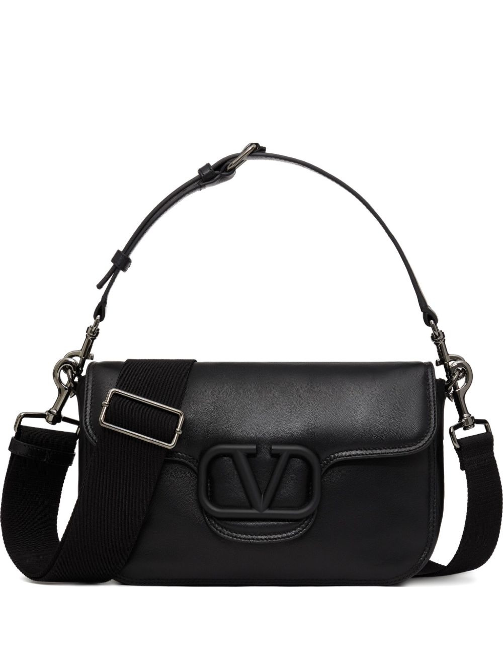 Noir leather shoulder bag - 2