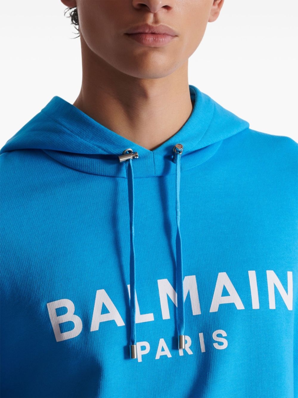 Balmain Paris-printed hoodie - 7