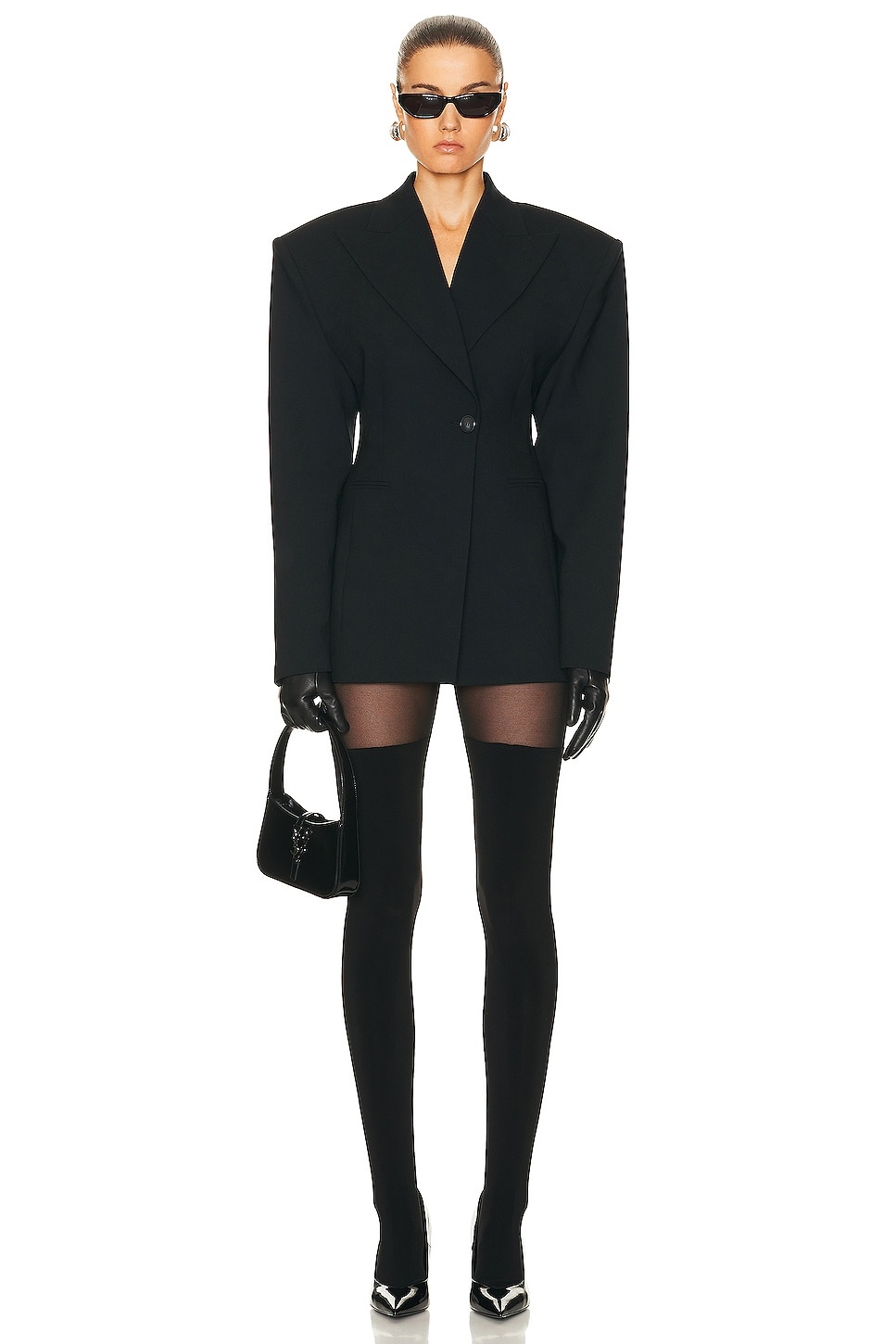 Thigh High Spliced Legging - 4