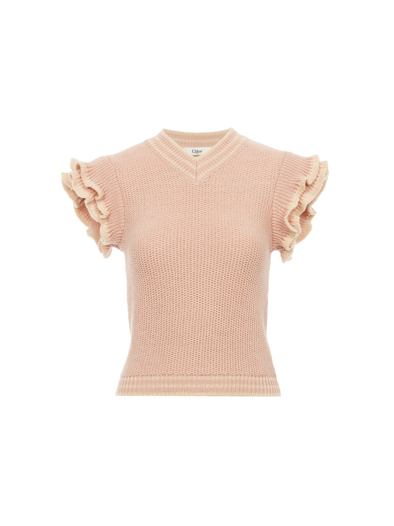 KNIT에 있는 SHORT-SLEEVE KNIT 정상 - 1